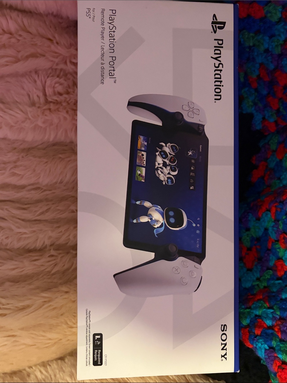 Sony PlayStation Portal Portable Streaming Display - White and Black